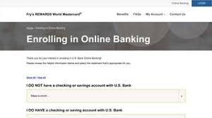 frys credit card Enroll