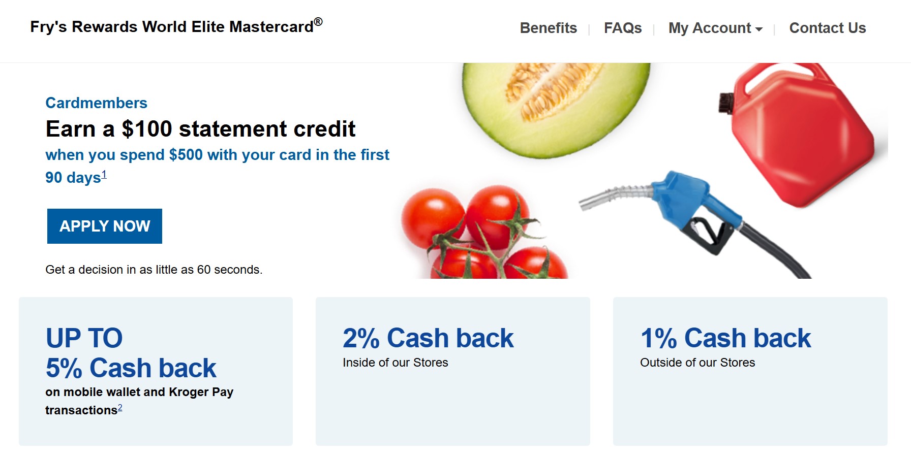 frys credit card login page
